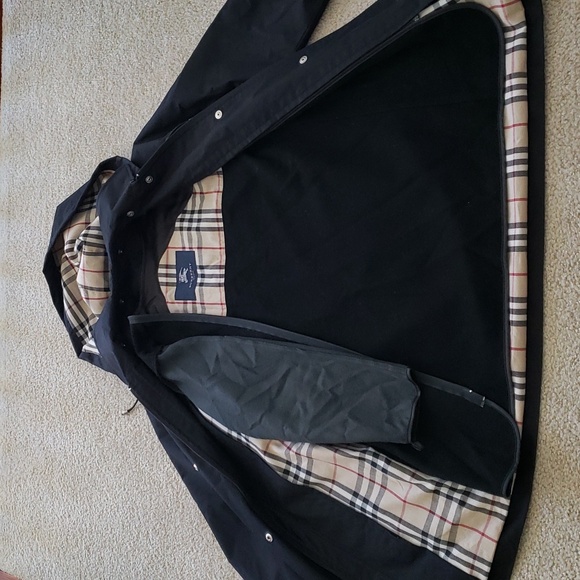 BURBERRY CHECK CUFFS WARM LINER HOODED RAINCOAT JACKET - Picture 6 of 14